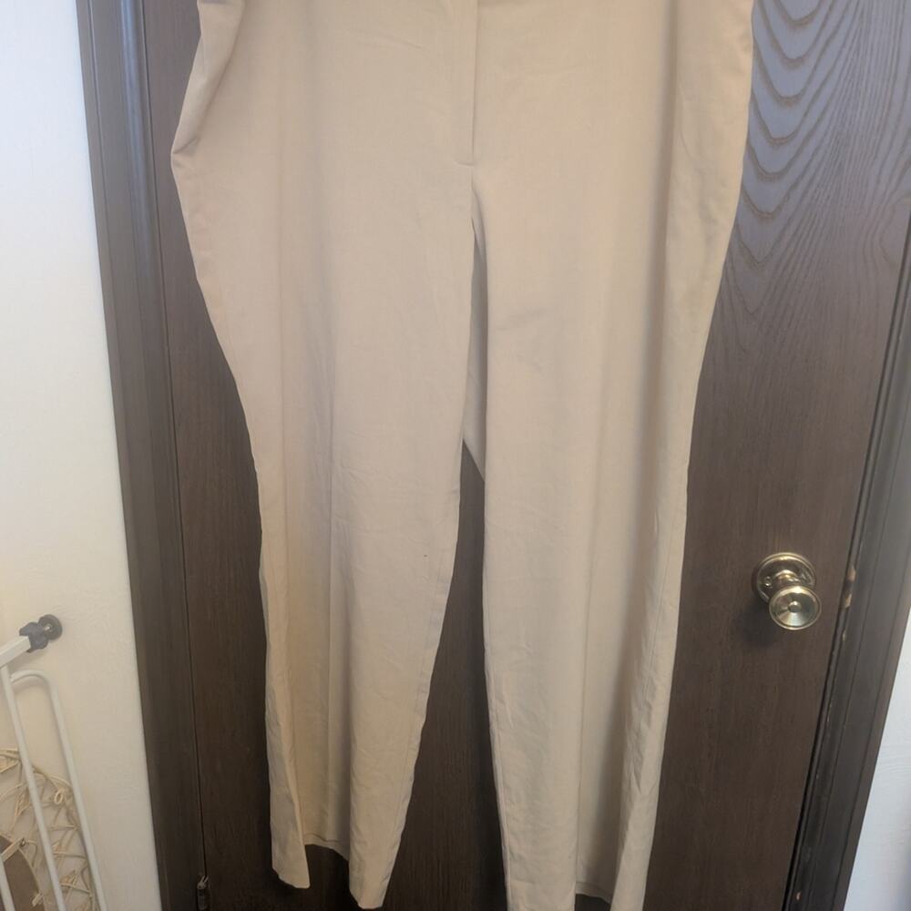 Apostrophe Cream Wide Leg Trousers